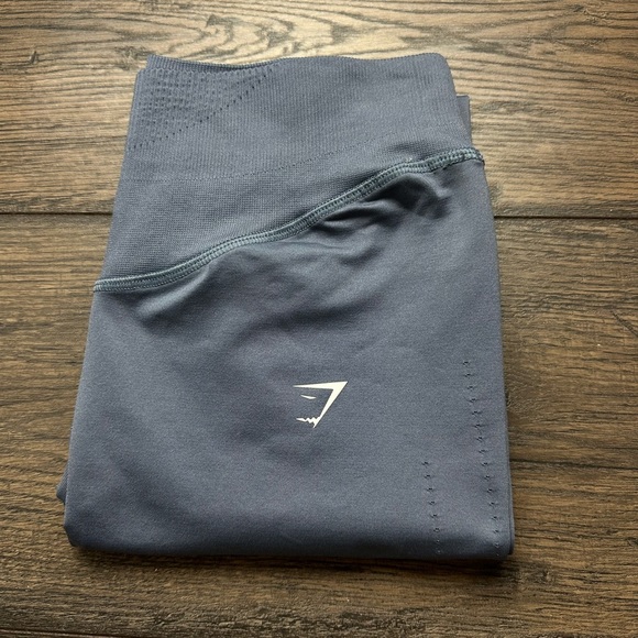 Gymshark Slate Blue Leggings - Picture 2 of 3